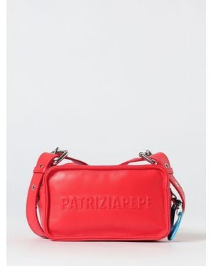 Patrizia Pepe Sac Porté Épaule Femme - Rouge
