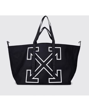 Off-White c/o Virgil Abloh Arrow Polyester Tote Bag - Black