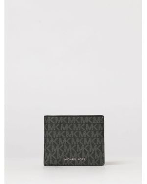 Michael Kors Greyson Wallet With Logo And Coin Pocket