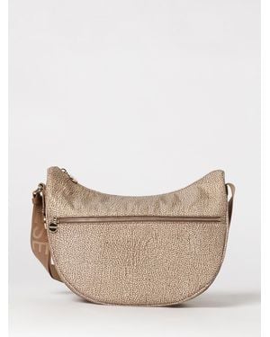 Borbonese Luna Middle Bag - Natural