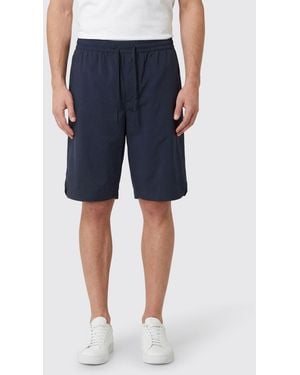 DARKPARK Cotton Blend Shorts - Blue