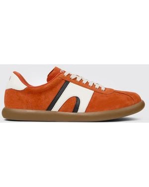 Camper Pelotas Soller Nubuck Trainers - Orange