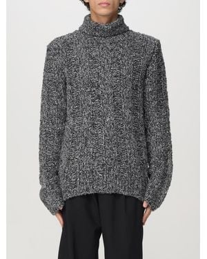 Dolce & Gabbana Melierter Rollkragenpullover - Grau
