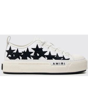 Amiri Stars Court Low-Top Trainers - White