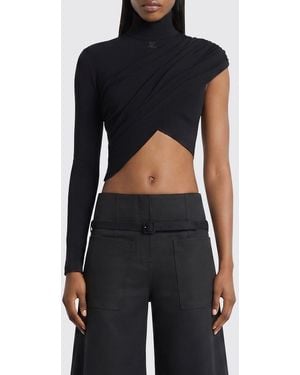 Courreges Courr&Egrave	Ges Top - Black