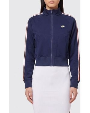 Fiorucci Technical Fabric Zip Up Hoodie - Blue