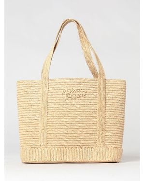 Maison Kitsuné Maison KitsunÉ Crochet Raffia Bag - Natural