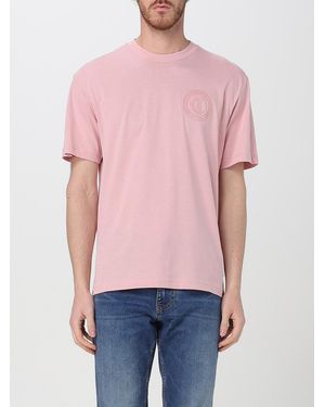 Just Cavalli Embroidered Logo Tshirt - Pink