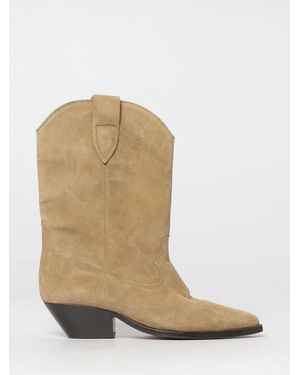 Isabel Marant Botines Duerto De Ante - Blanco