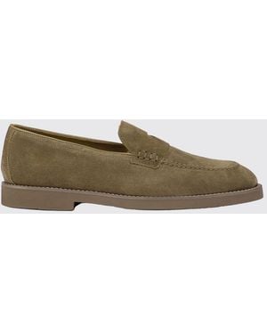 Doucal's Suede Loafers - Green