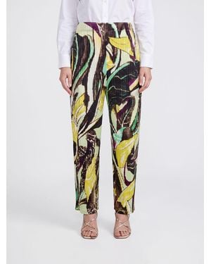 Pleats Please Issey Miyake Trousers - Green