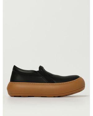 Moschino Leather Trainers - Black