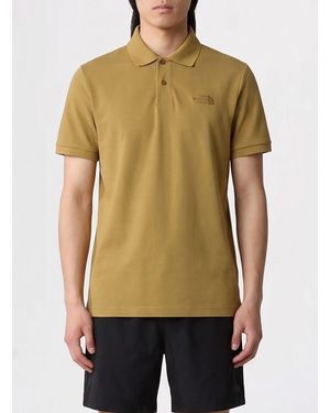 The North Face Essential Short-Sleeve Cotton Polo Shirt With Embroidered Logo - Green