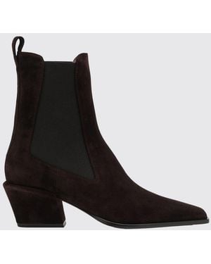 Paris Texas Bettina 50 Suede Ankle Boots - Black
