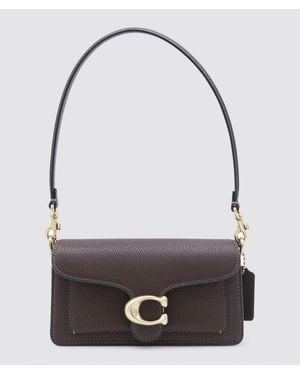 COACH Tabby 20 Grained Leather Bag - Grey