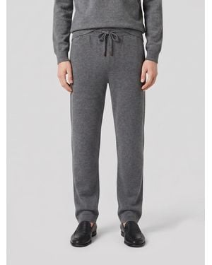Loro Piana Cashmere Jogging Trousers - Grey