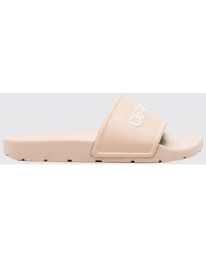 Off-White c/o Virgil Abloh Rubber Sliders - Pink