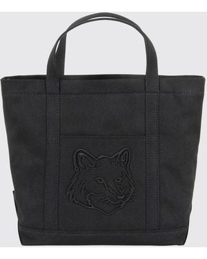 Maison Kitsuné Bolso De Hombro Mujer - Negro