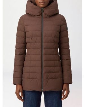 Peuterey Campbell Short Quilted Puffer Jacket With Primaloft Padding - Brown