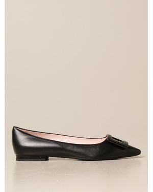 Roger Vivier Rubber Ballerina - Natural