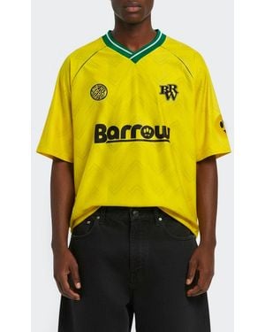 Barrow Printed Triacetate T-Shirt - Yellow