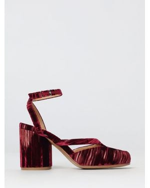 Maison Margiela Flat Sandals - Red