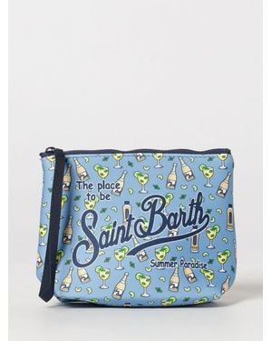 MC2 Saint Barth Neoprene Aline Mc2 Pouch With Saint Barth Logo - Blue