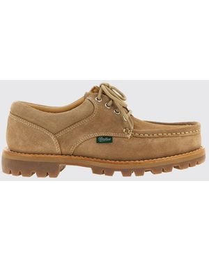 Paraboot Wildleder Derby Schuhe - Weiß