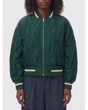 Loewe Polyester Bomber Jacket - Green