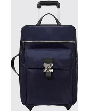 Fpm Milano Butterfly Duffle On Wheels - Blue