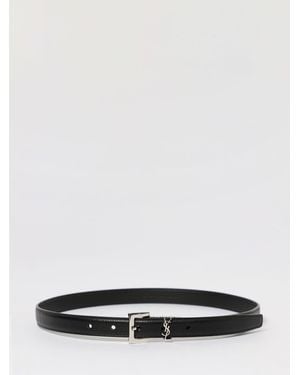 Saint Laurent Ceinture Femme - Blanc