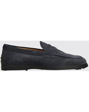 Tod's Suede Loafers - White