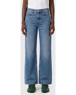 AMISH Linda Cotton Jeans - Blue