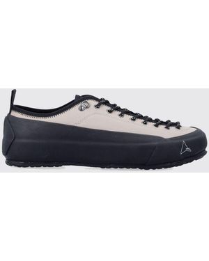 ROA Tuff Cotton Canvas And Rubber Trainers - White