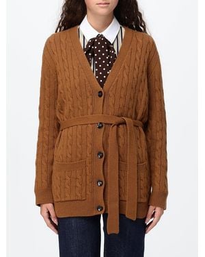 Valentino Garavani Belted Cardigan - Brown