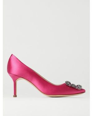 Manolo Blahnik High Heel Shoes - Pink