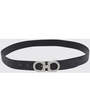 Ferragamo Gürtel Herren - Weiß