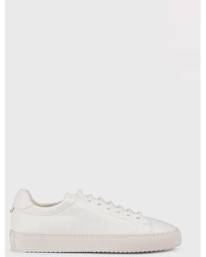 Doucal's Leather Sneakers - Natural