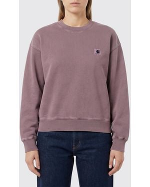 Carhartt Cotton Crewneck Sweatshirt - Purple