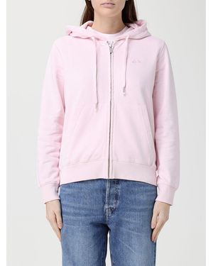 Sun 68 Cotton Zip-Up Hoodie - Pink