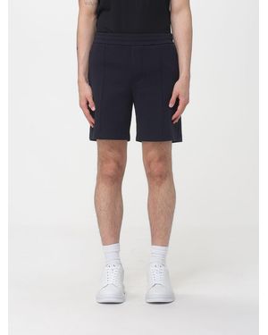 Emporio Armani Cotton Blend Shorts - Blue