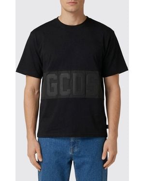 Gcds Cotton Logo T-Shirt - Black