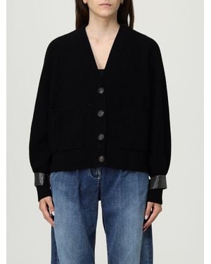 Brunello Cucinelli Pull Femme - Noir