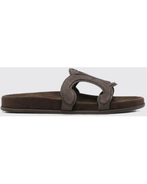 Celine Heeled Sandal - White