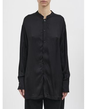 Thom Krom Minimal Viscose Shirt - Black
