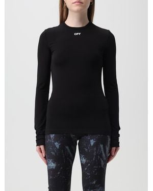Off-White c/o Virgil Abloh Technical Stretch Fabric Top - Black