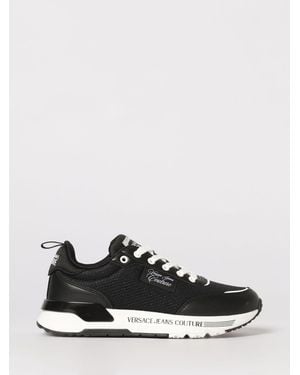 Versace Jeans Couture Mesh Trainers - Black