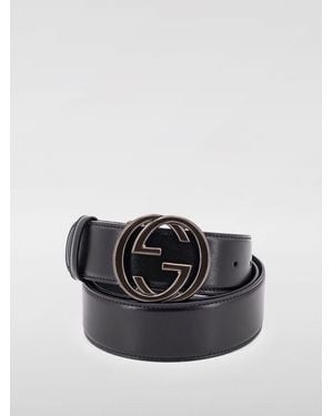 Gucci Cinturón Hombre - Negro