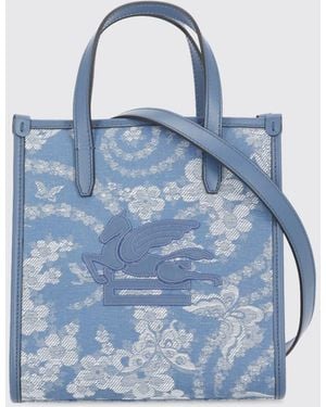 Etro Schultertasche Damen - Blau