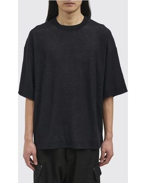 Isabel Benenato Cotton T-Shirt - Black